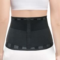 Корсет ортопед пояснично-крестц "Крейт" №4 (черный) Б-502/6МР(выс 21см) 6 метал ребер жестк 73-88см